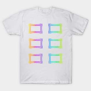 Rainbow Antique Frames Set T-Shirt